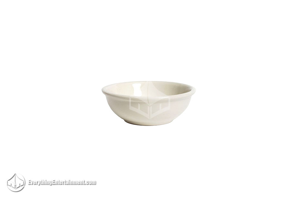 Bowl on white background