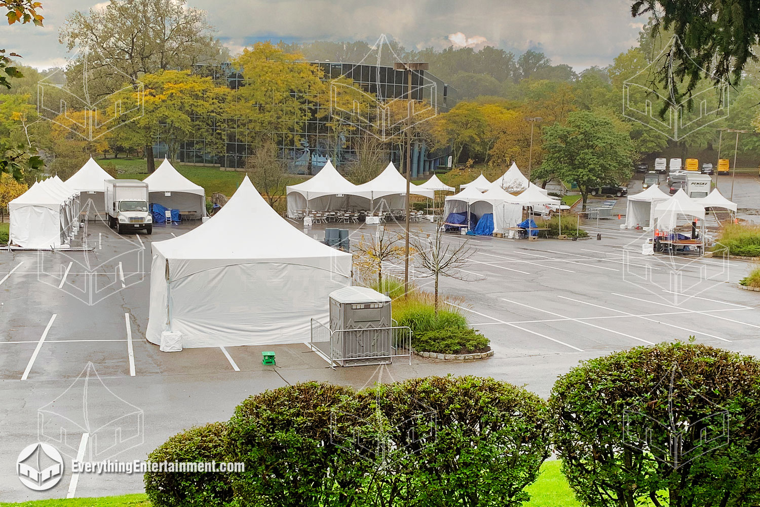 High peak tents provide optimal shade and style for outdoor awareness events like a bike ride, designed for impact.