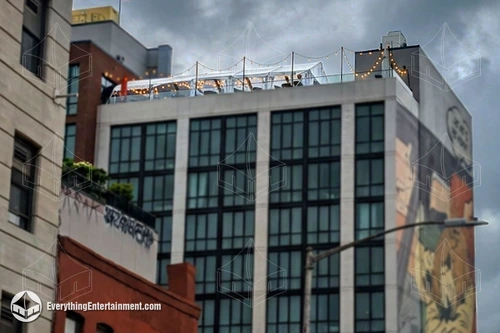 Tent on Brooklyn Rooftop